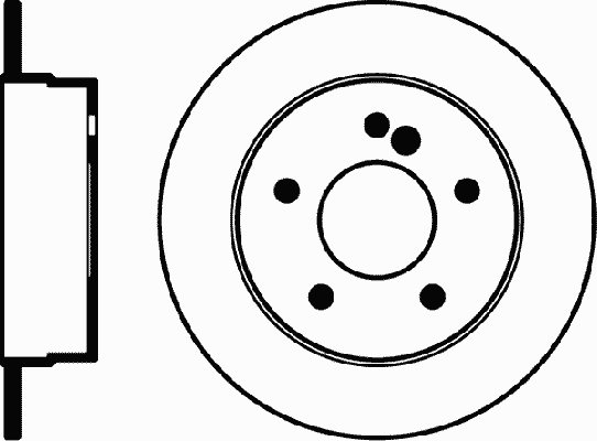 Тормозной диск MDC769