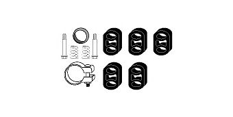 Mounting Kit, exhaust system 82 14 1774