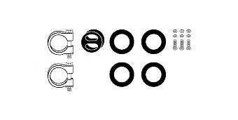 Mounting Kit, exhaust system 82 35 7509