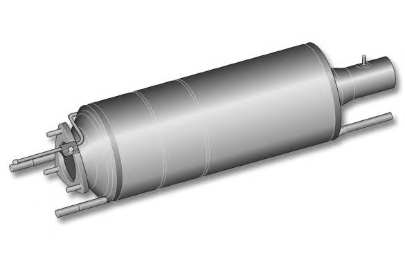 Сажевый / частичный фильтр, система выхлопа ОГ 93 14 5001