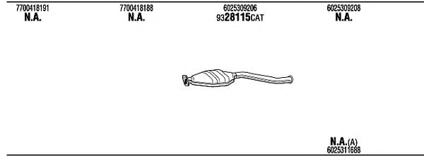 Exhaust System REH10360