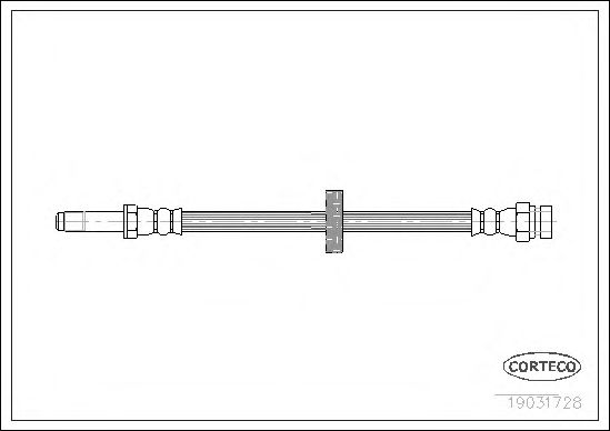 Tubo flexible de frenos 19031728