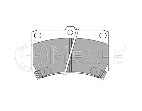 Комплект тормозных колодок, дисковый тормоз 025 216 5415/W