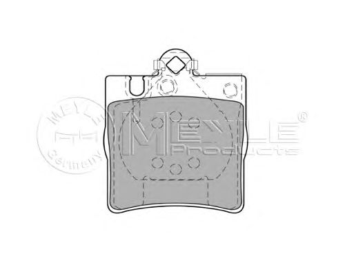 Комплект тормозных колодок, дисковый тормоз 025 218 9915