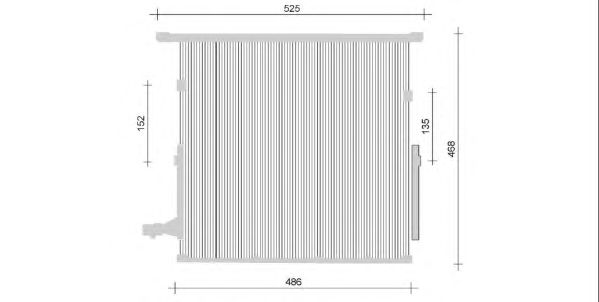 Condensator, airconditioning QCN40