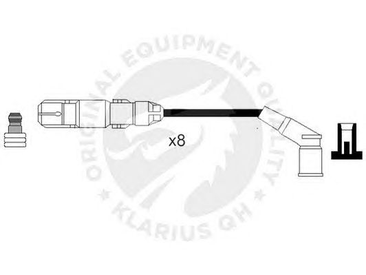 Комплект проводов зажигания XC1346