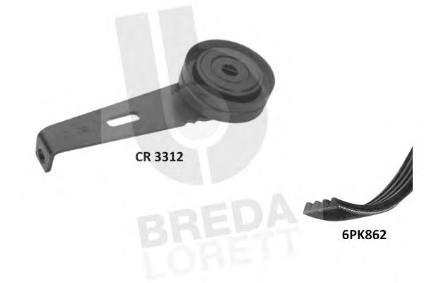 V-Ribbed Belt Set KCA 0040