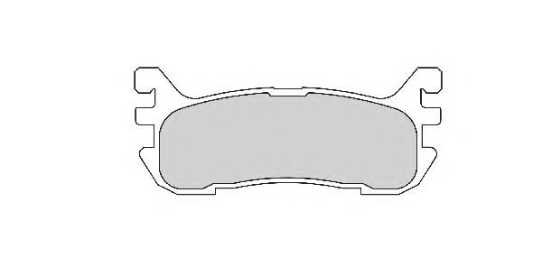 Brake Pad Set, disc brake FD6750A