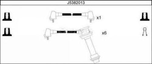 Ignition Cable Kit J5382013