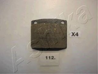 Комплект тормозных колодок, дисковый тормоз 50-01-112