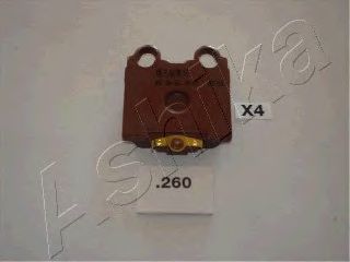 Комплект тормозных колодок, дисковый тормоз 51-02-260