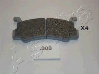 Комплект тормозных колодок, дисковый тормоз 51-03-303