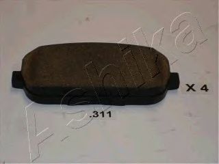 Комплект тормозных колодок, дисковый тормоз 51-03-311