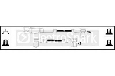 Комплект проводов зажигания OEK163