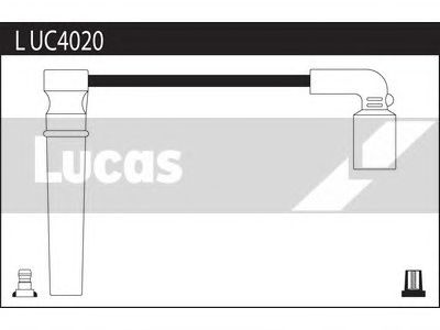 Комплект проводов зажигания LUC4020