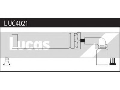 Комплект проводов зажигания LUC4021