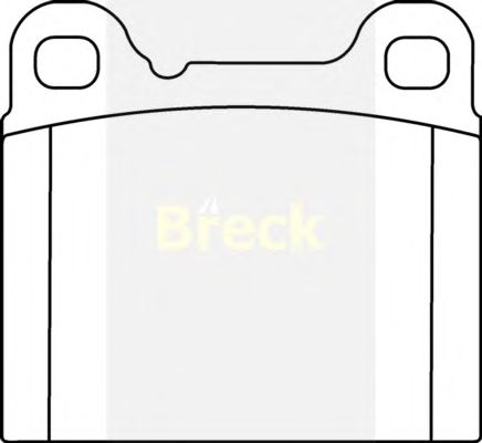Brake Pad Set, disc brake 20755 00 704 00