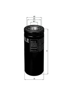 Hydraulikkfilter, automatikk; Filter, arbeidshydraulikk HC 112