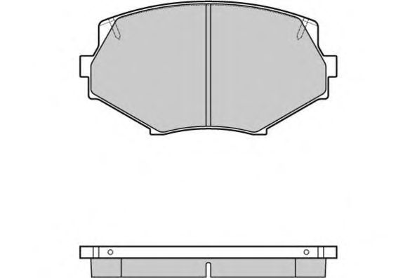 Kit de plaquettes de frein, frein à disque 12-0760