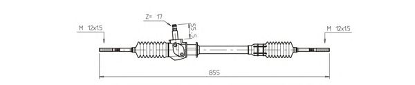 Рулевой механизм FI4051