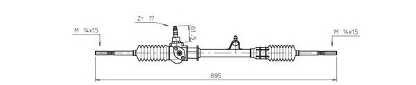 Рулевой механизм FI4116