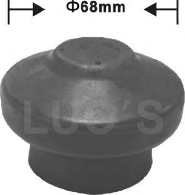 Rubber Buffer, engine mounting 310006