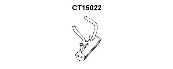 Front Silencer CT15022