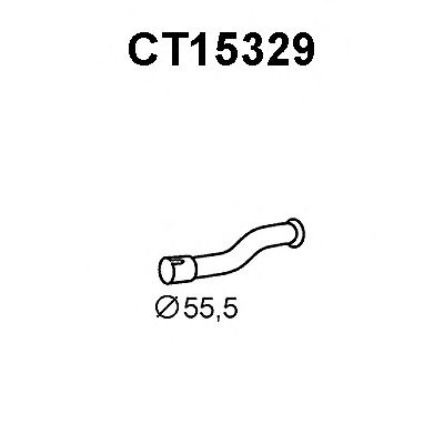 Eksosrør CT15329