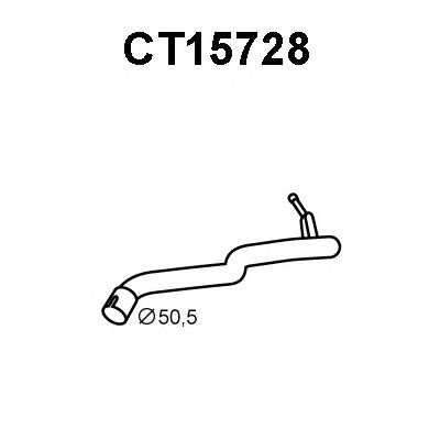 Eksosrør CT15728