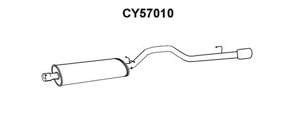 Silenciador posterior CY57010