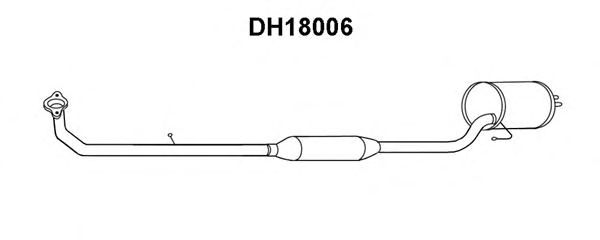 Silenciador posterior DH18006
