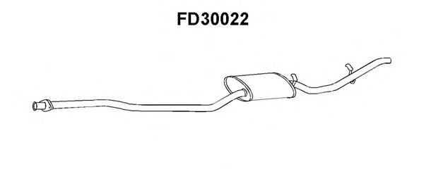 Silenciador posterior FD30022