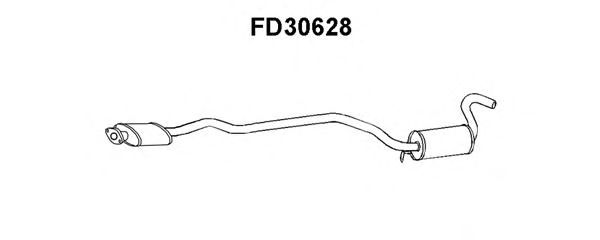 Silenciador posterior FD30628