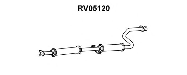 Silenciador posterior RV05120