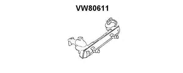 Endschalldämpfer VW80611