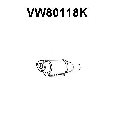 Catalytic Converter VW80118K