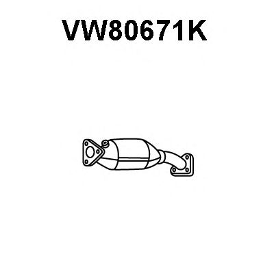 Katalysator VW80671K