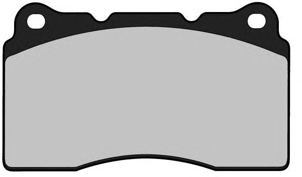Комплект тормозных колодок, дисковый тормоз PA1629