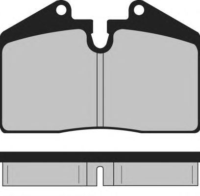 Комплект тормозных колодок, дисковый тормоз PA914
