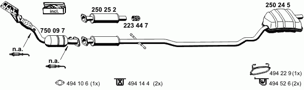 Exhaust System 020258