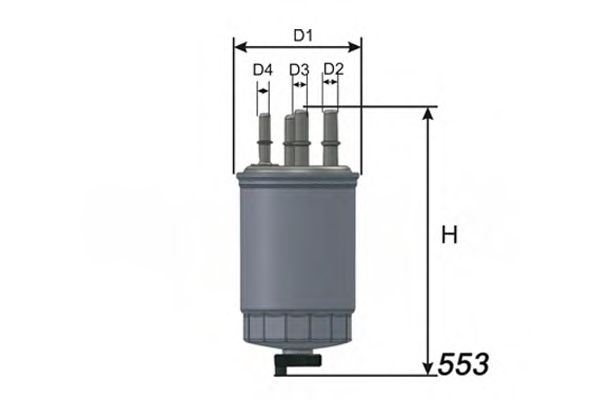 Топливный фильтр M532