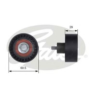 Deflection/Guide Pulley, timing belt T41233