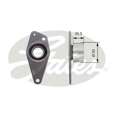 Deflection/Guide Pulley, timing belt T42088