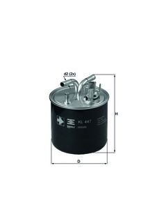 Fuel filter KL 447