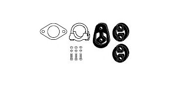 Mounting Kit, exhaust system 82 15 6488
