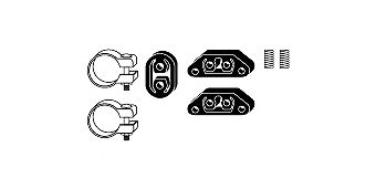Mounting Kit, exhaust system 82 23 4029