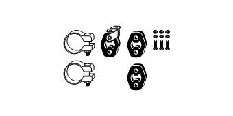 Mounting Kit, exhaust system 82 11 4565