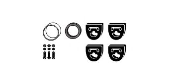 Mounting Kit, exhaust system 82 13 2517