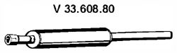 Предглушитель выхлопных газов 33.608.80