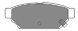 Комплект тормозных колодок, дисковый тормоз 6229